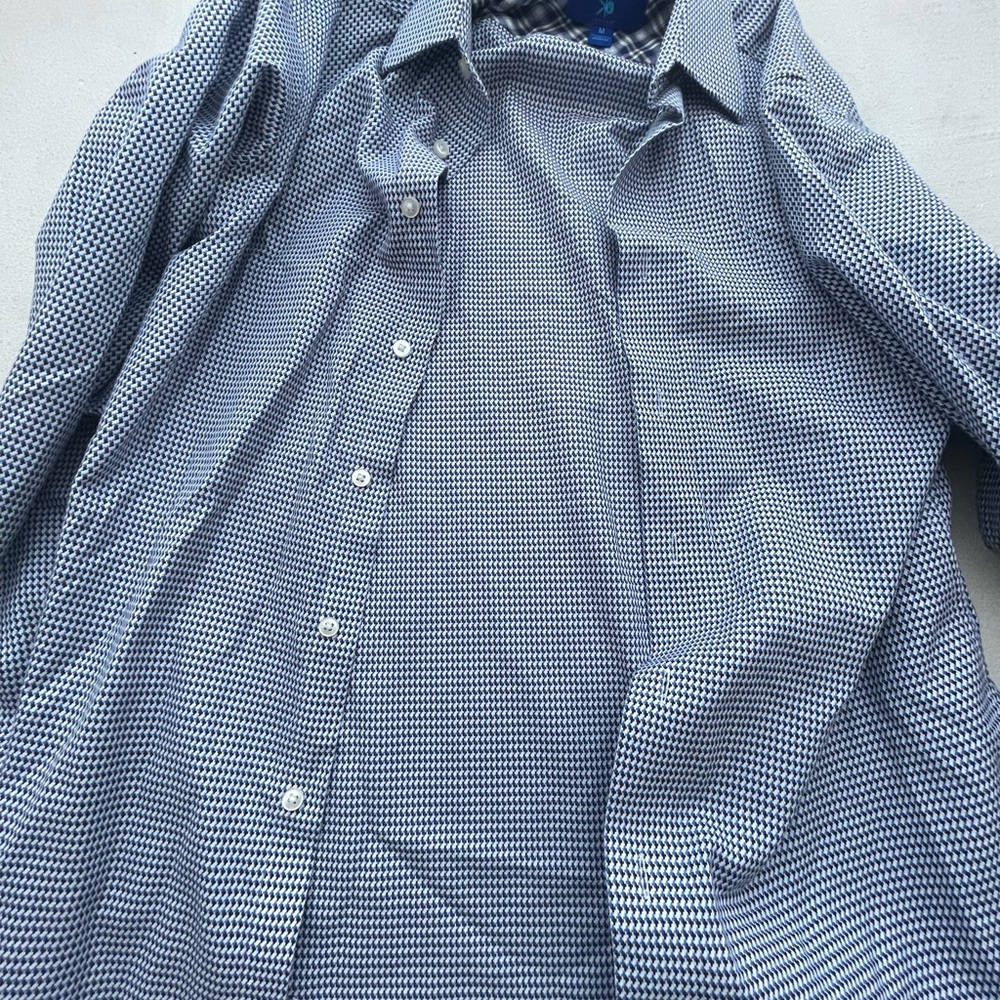 Houndstooth Egara Button Down Shirt